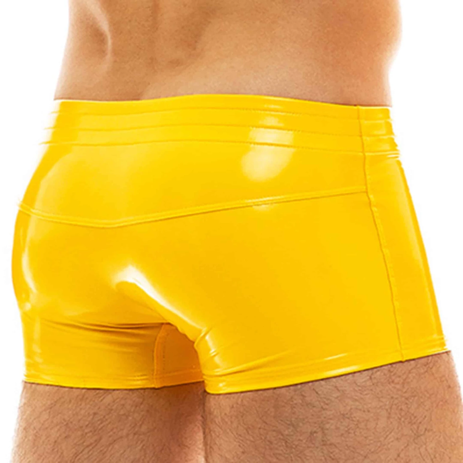 Boxer Viral Vinyle Jaune 2 Boxer Viral Vinyle Jaune – Image 2