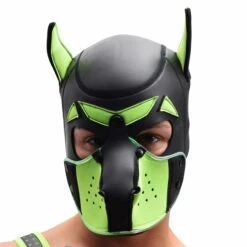 Cagoule Poundtown Glow Pup - Noir - Vert Fluo