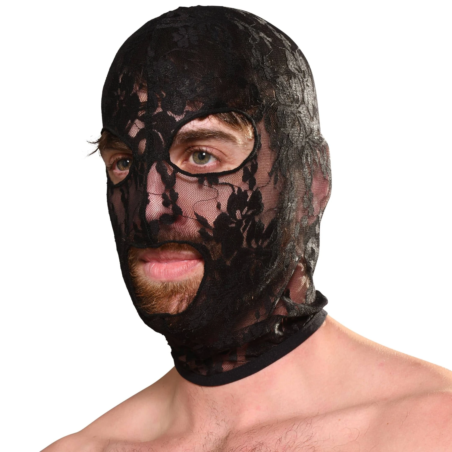 Cagoule Unleashed Dentelle Noire 1 Cagoule Unleashed Dentelle Noire