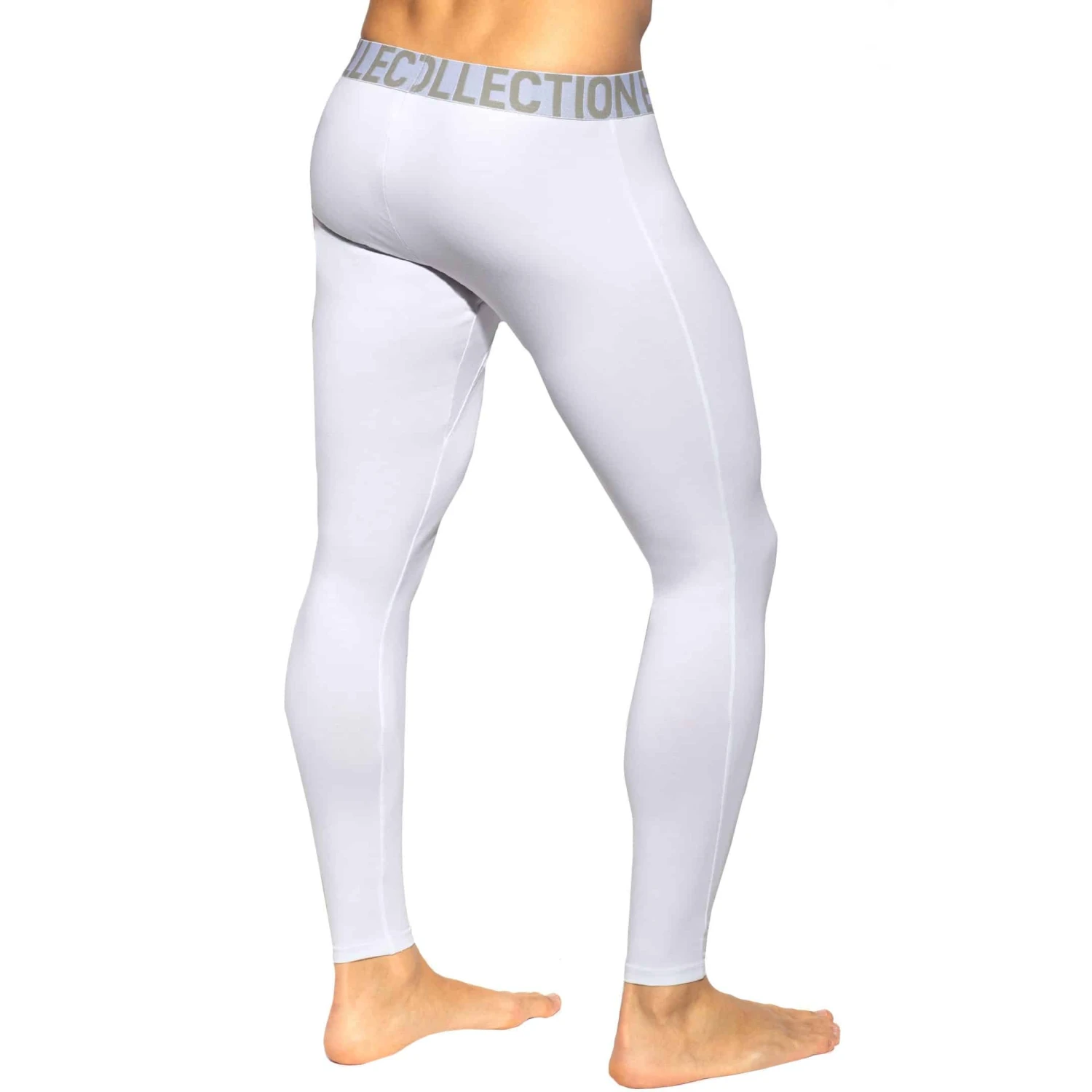 Caleçon Long Basic Coton Blanc 2 Caleçon Long Basic Coton Blanc – Image 2