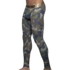 Caleçon Long Camo Kaki
