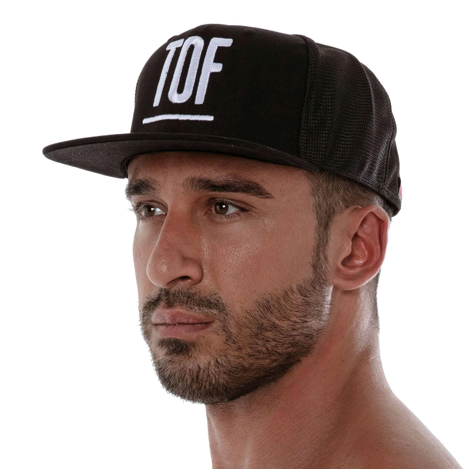 Casquette Circuit - Noir - Blanc 1 Casquette Circuit - Noir - Blanc