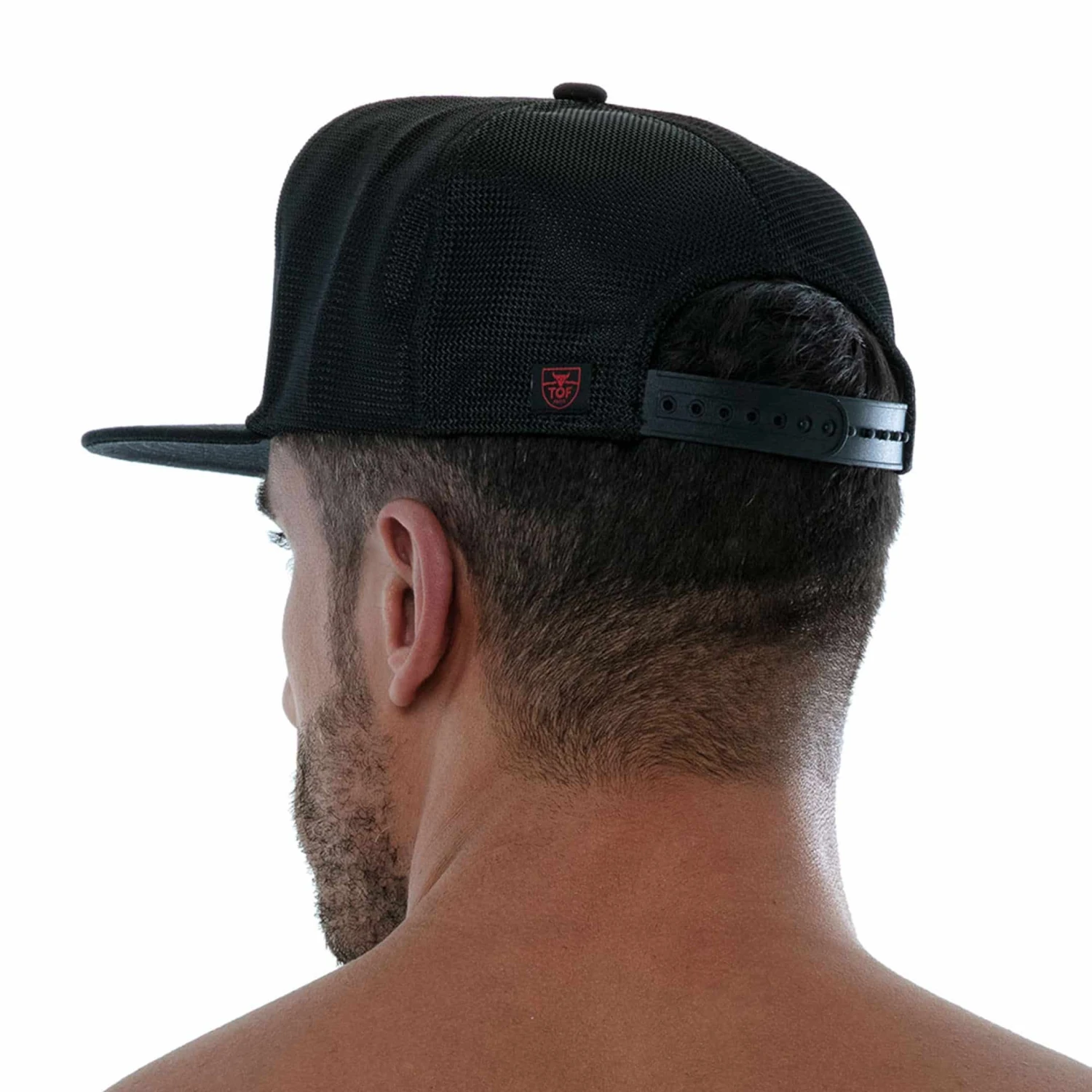 Casquette Circuit - Noir - Rouge 2 Casquette Circuit - Noir - Rouge – Image 2