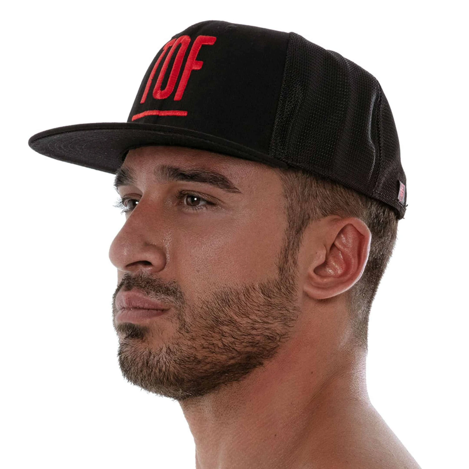 Casquette Circuit - Noir - Rouge 1 Casquette Circuit - Noir - Rouge