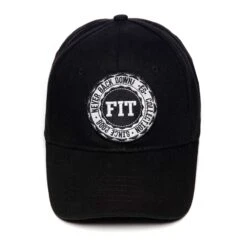 Casquette FIT Coton Noir
