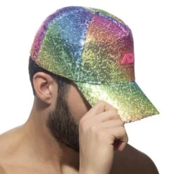Casquette Glitter Multicolore 5 Casquette Glitter Multicolore -Boutique De Sous-vêtements casquette glitter multicolore addicted 2
