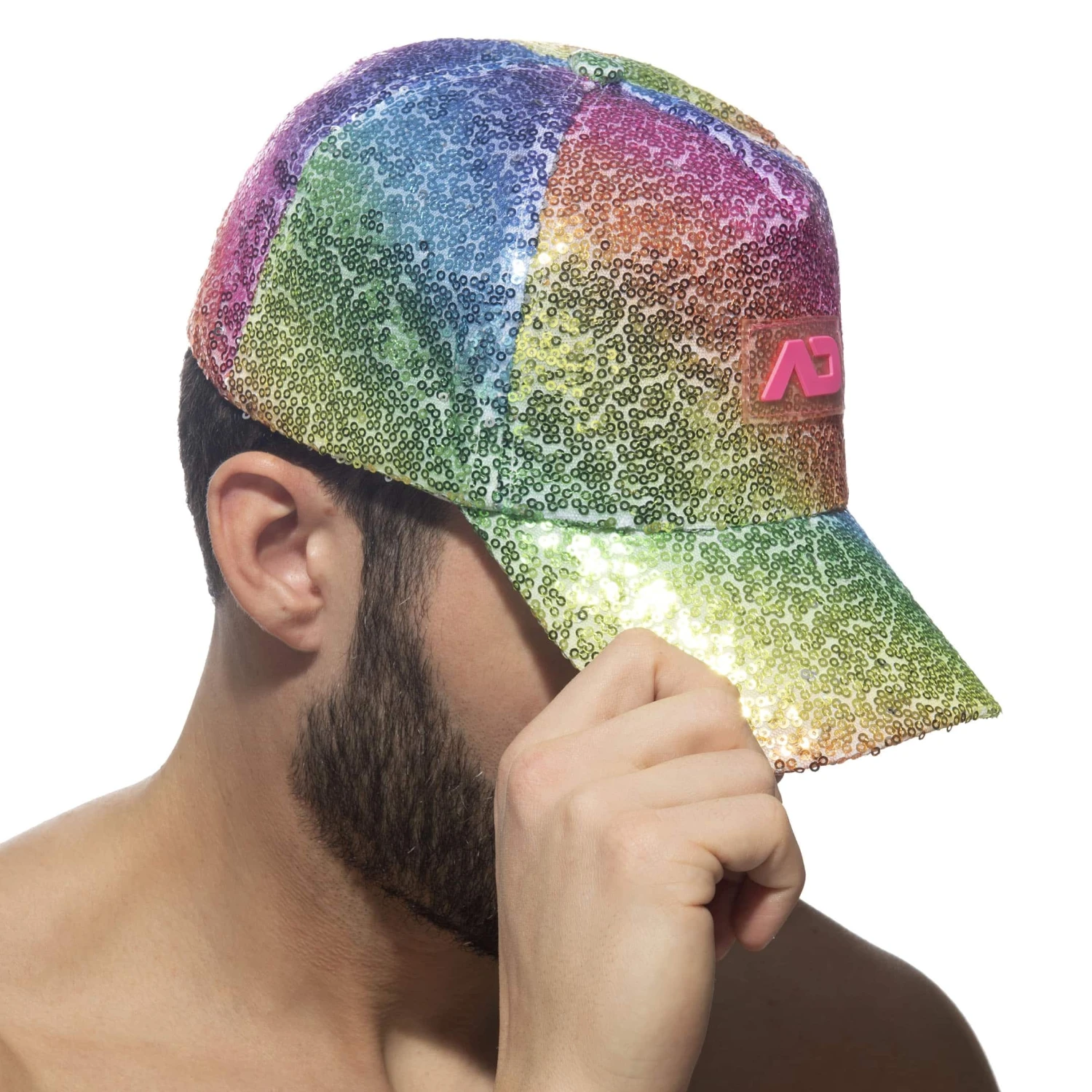 Casquette Glitter Multicolore 3 Casquette Glitter Multicolore – Image 3