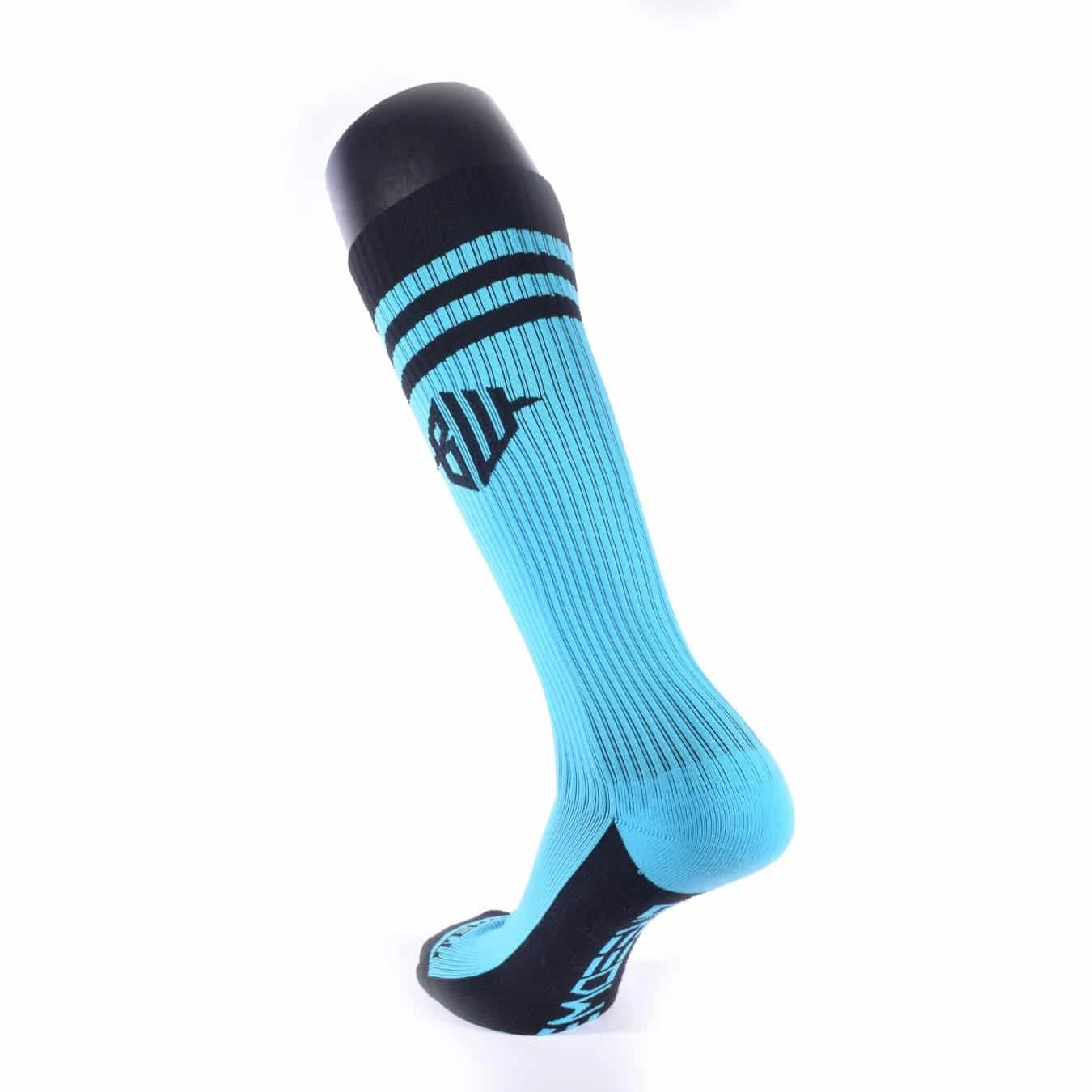 Chaussettes Hautes Hex Bleu Turquoise 2 Chaussettes Hautes Hex Bleu Turquoise – Image 2