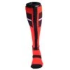Chaussettes Hautes Infinity Rouges