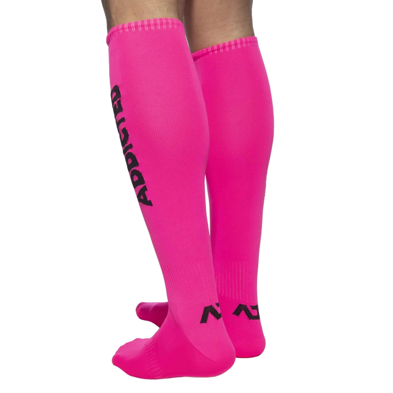 Chaussettes Hautes Neon Rose Fluo 2 Chaussettes Hautes Neon Rose Fluo – Image 2