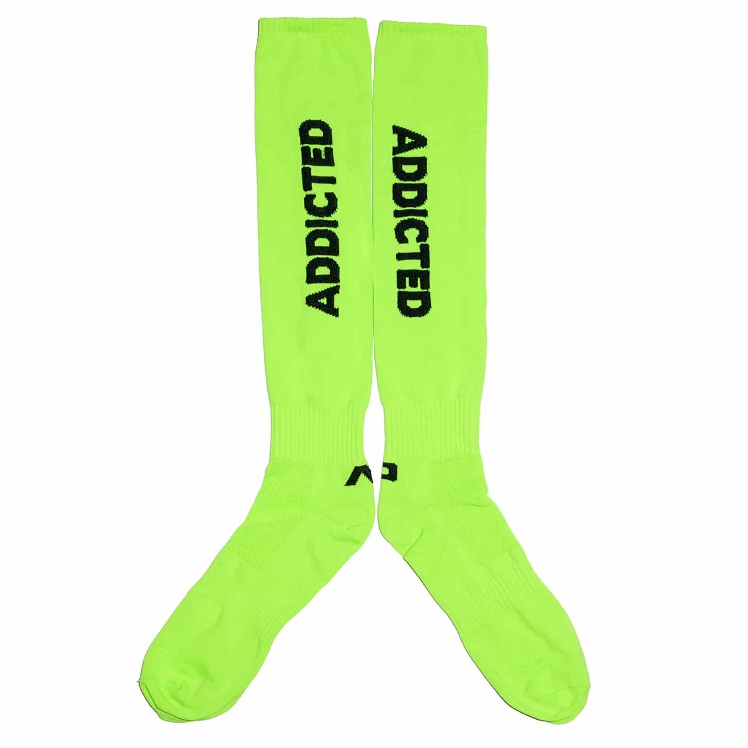 Chaussettes Hautes Neon Vert Fluo 3 Chaussettes Hautes Neon Vert Fluo – Image 3