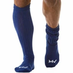 Chaussettes Longues Bleu Roi