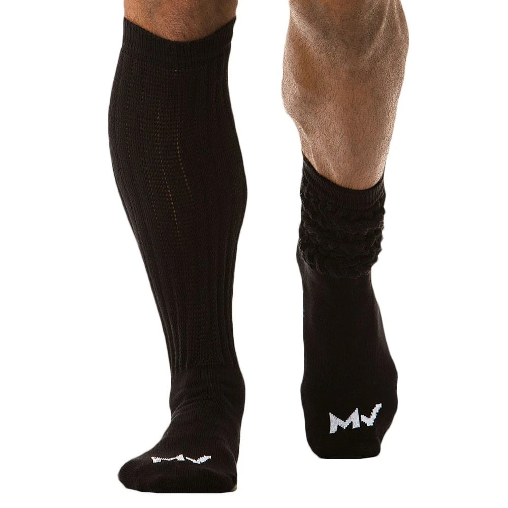 Chaussettes Longues Noires 1 Chaussettes Longues Noires