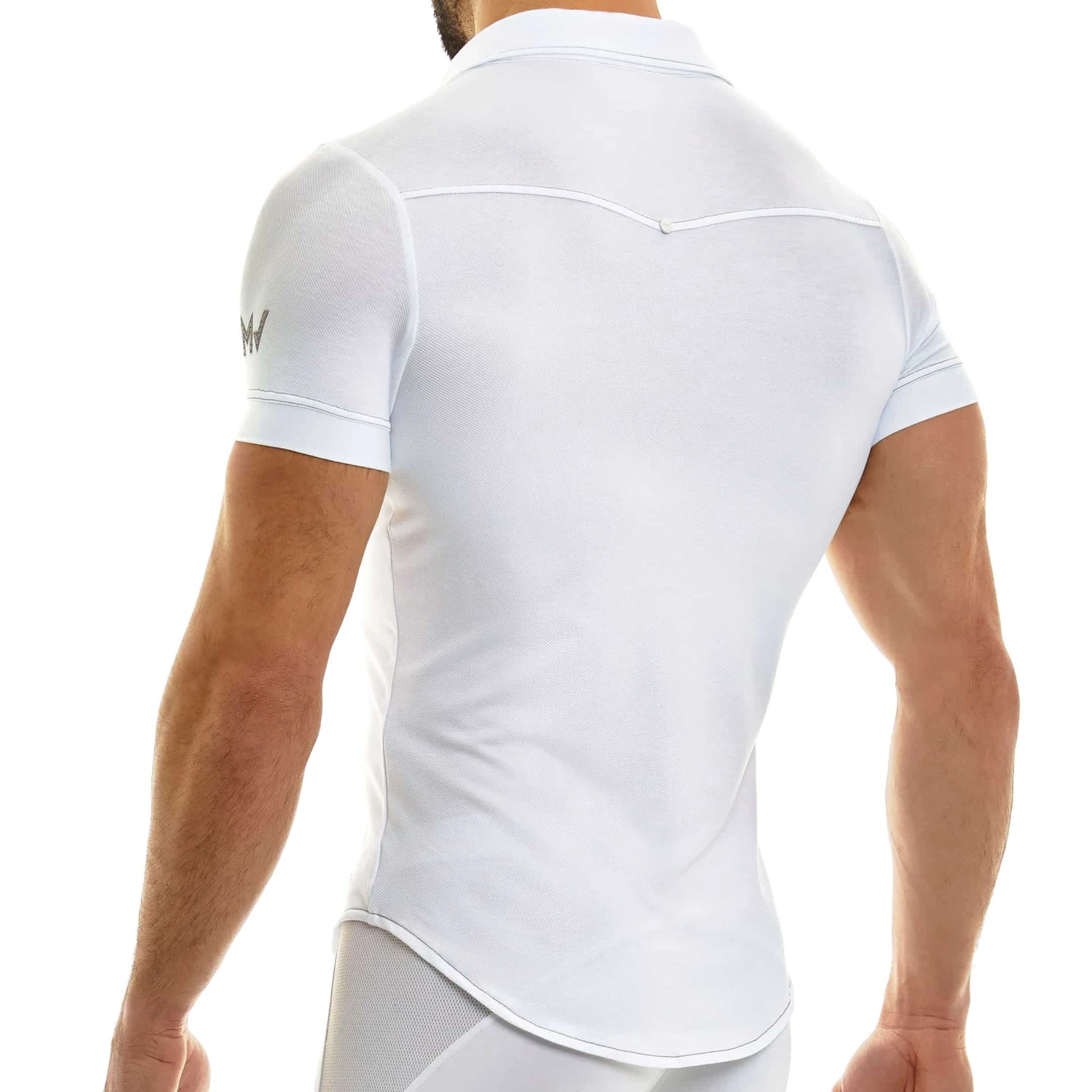 Chemisette Jeans Blanche 2 Chemisette Jeans Blanche – Image 2