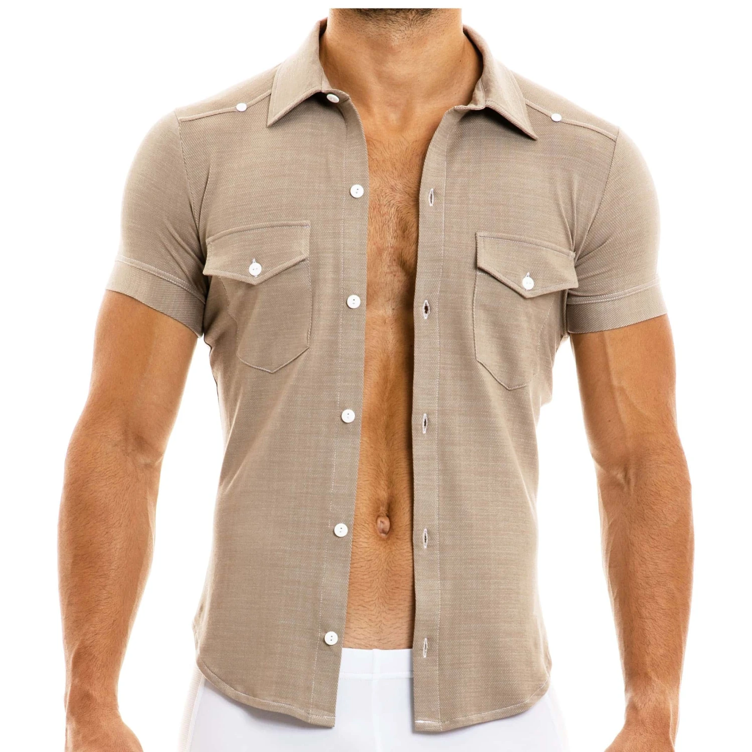 Chemisette Jeans Sable 1 Chemisette Jeans Sable