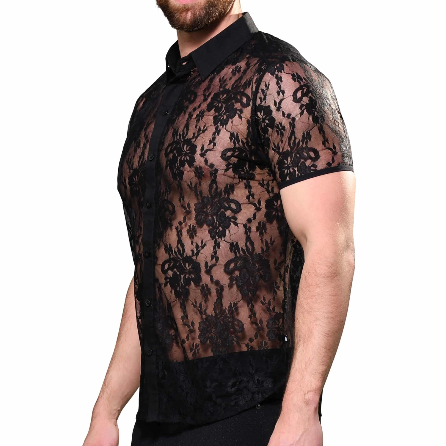 Chemisette Unleashed Dentelle Noir 1 Chemisette Unleashed Dentelle Noir