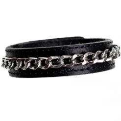 Cockring En Cuir Mencore Noir