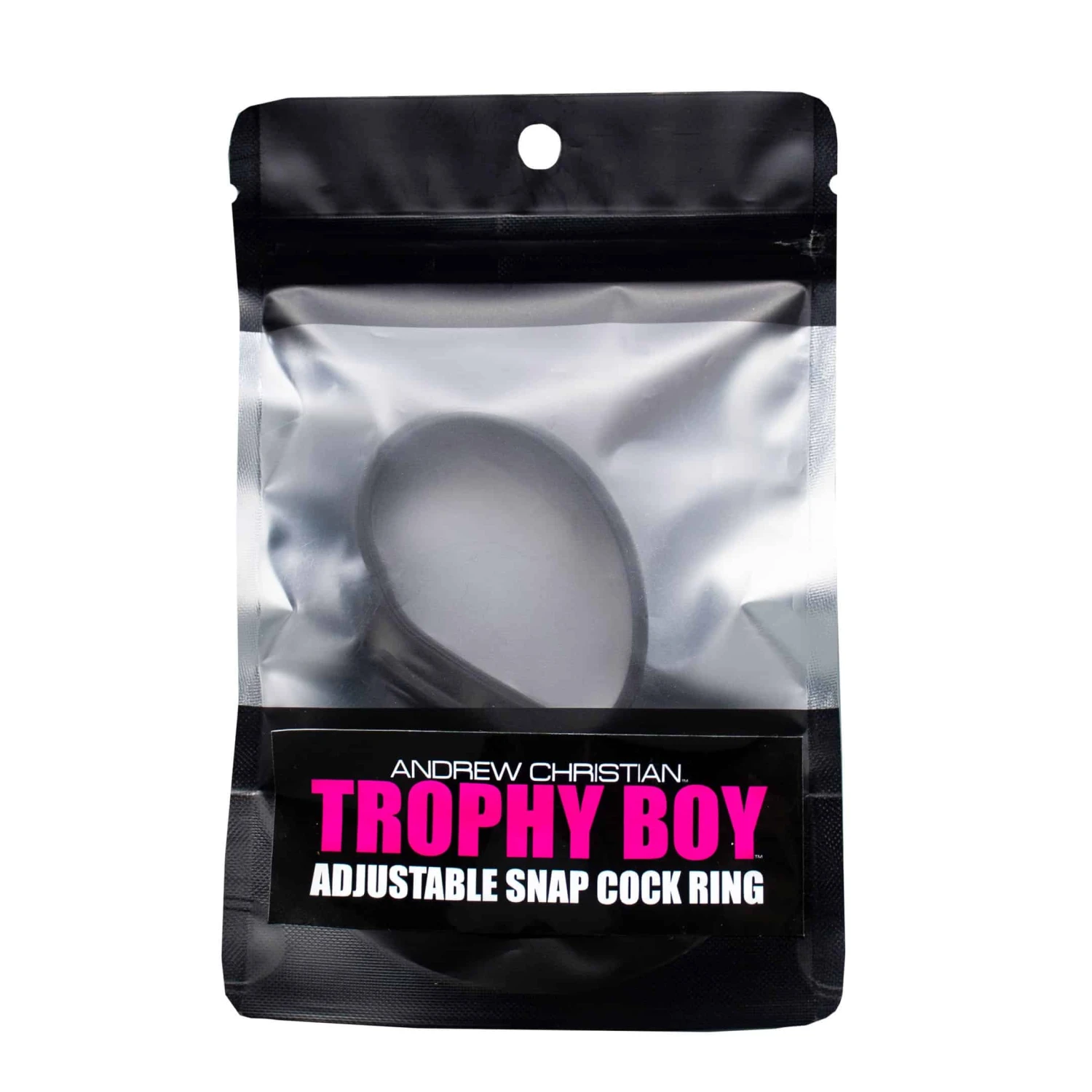 Cockring Trophy Boy Ajustable Par Boutons-Pression - Noir 3 Cockring Trophy Boy Ajustable Par Boutons-Pression - Noir – Image 3