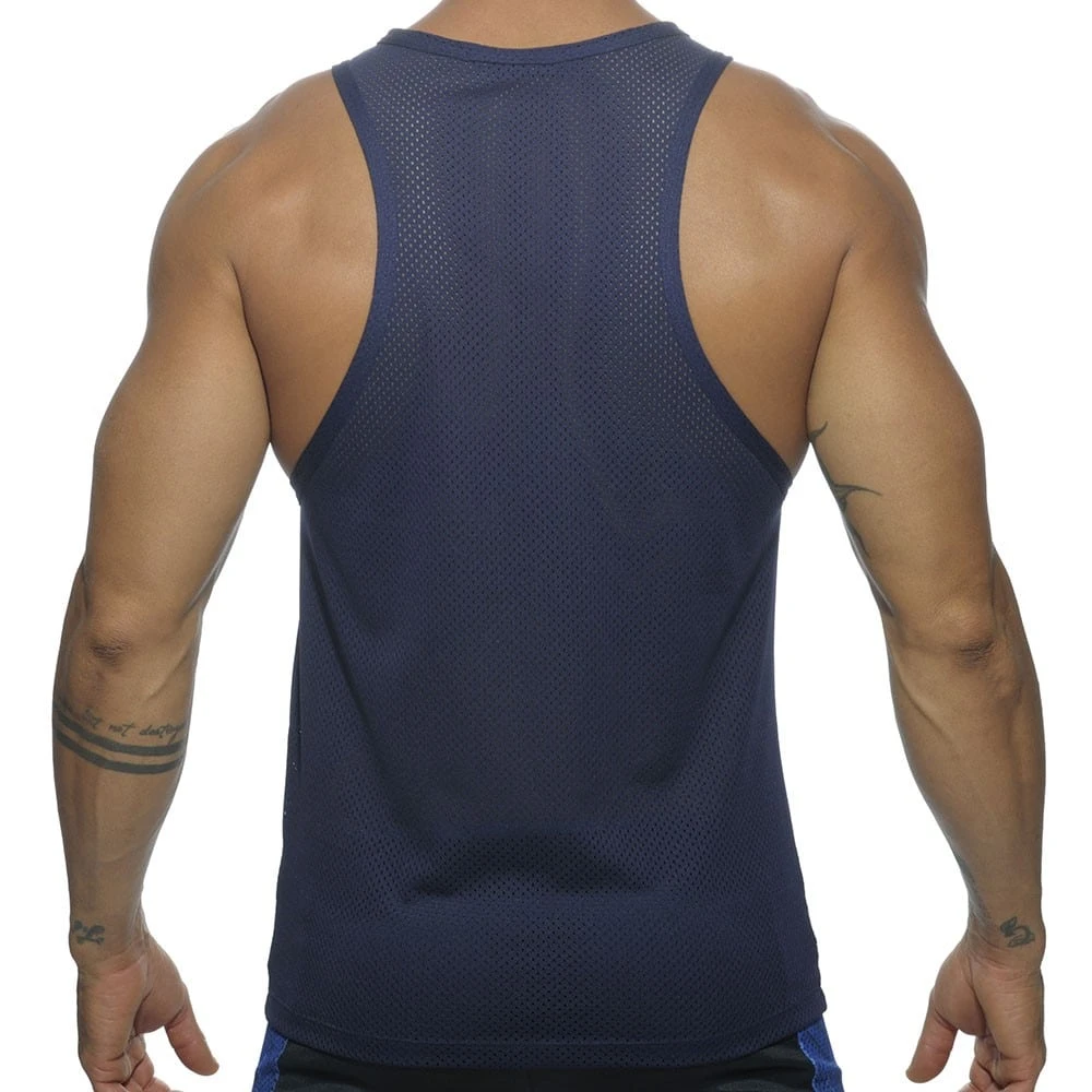 Débardeur AD Mesh Marine 2 Débardeur AD Mesh Marine – Image 2