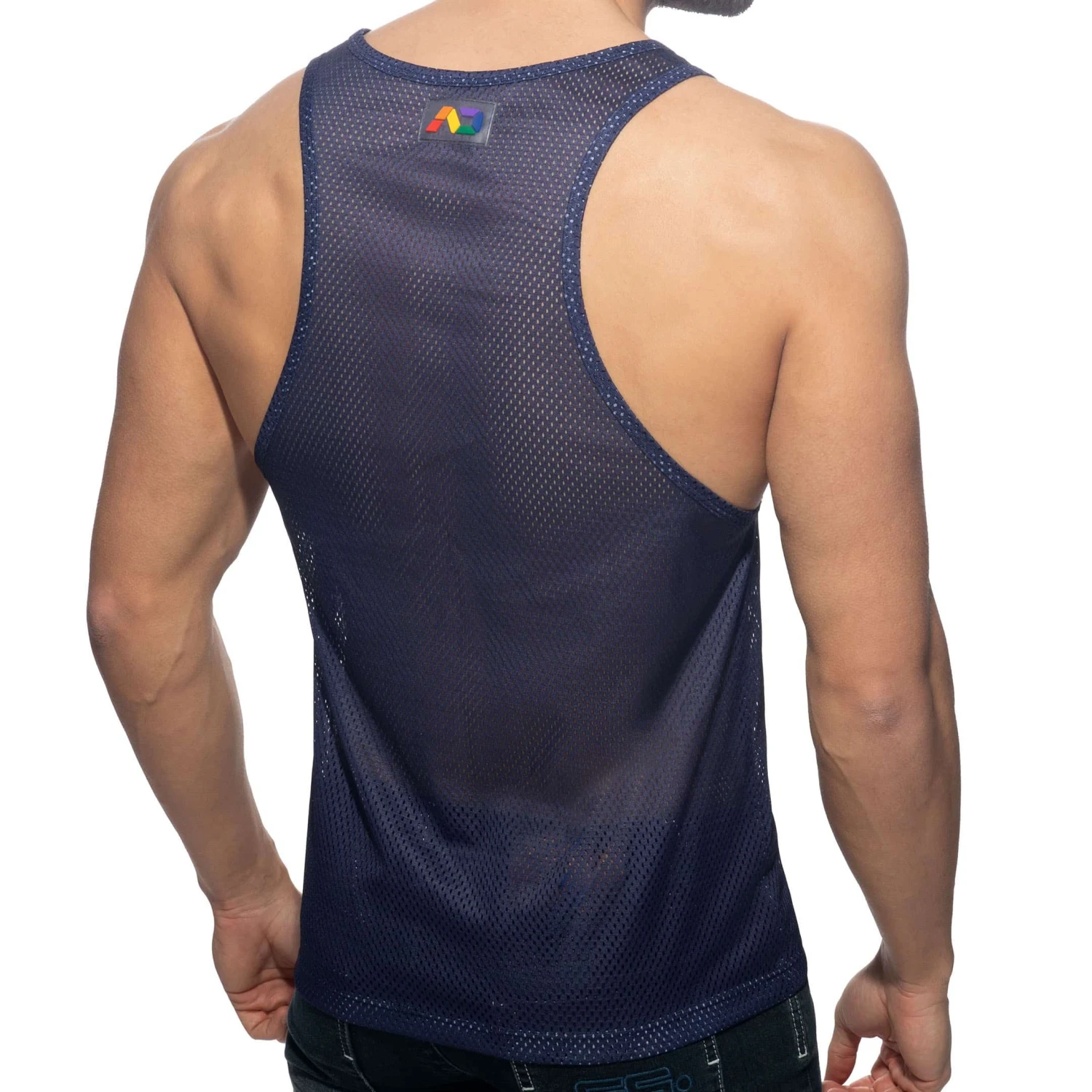 Débardeur AD Rainbow Bleu Marine 2 Débardeur AD Rainbow Bleu Marine – Image 2