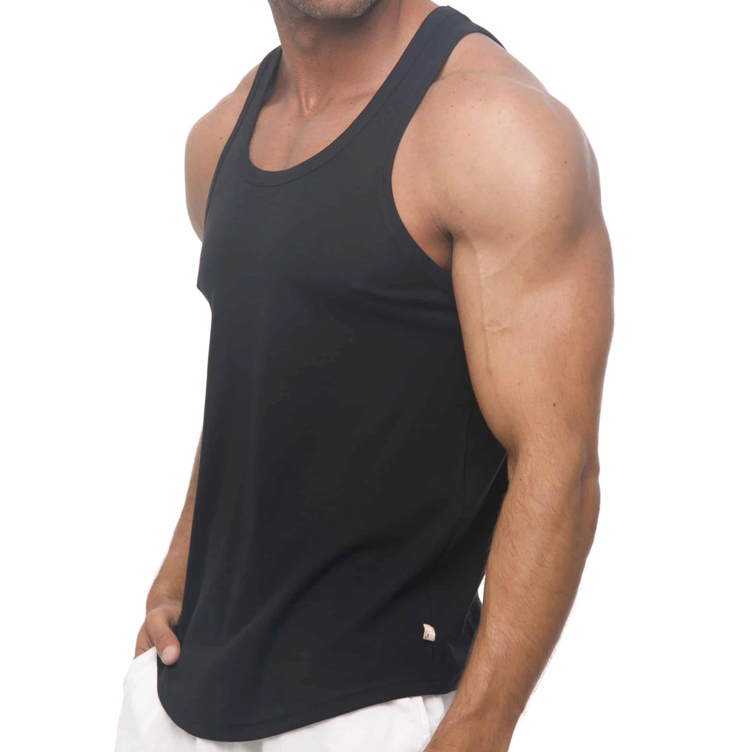 Débardeur Avalon Coton Noir 1 Débardeur Avalon Coton Noir