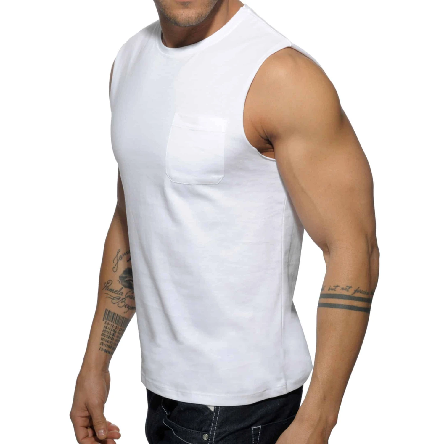 Débardeur Basic Blanc 1 Débardeur Basic Blanc