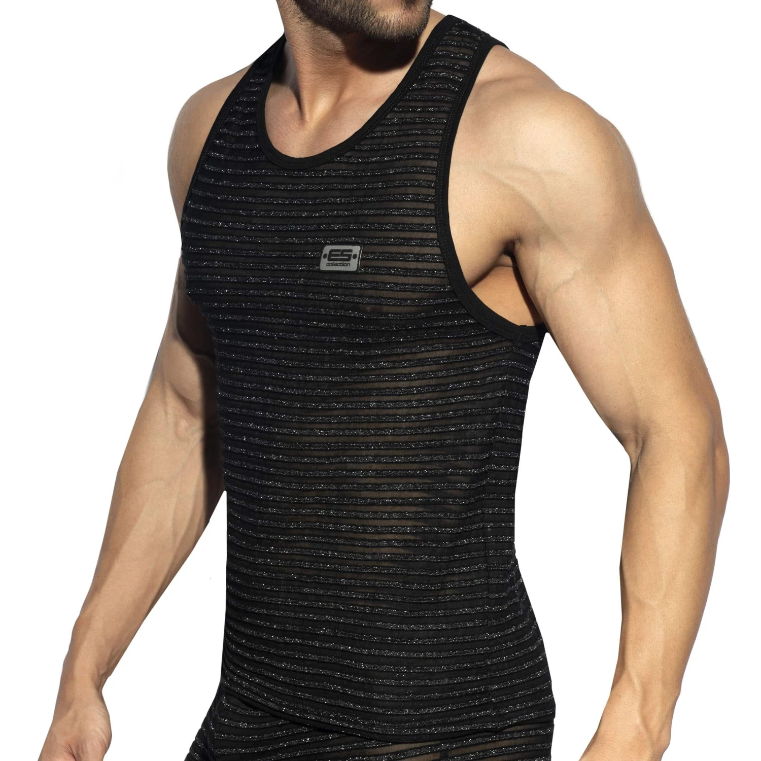 Débardeur Bohemian Noir 1 Débardeur Bohemian Noir