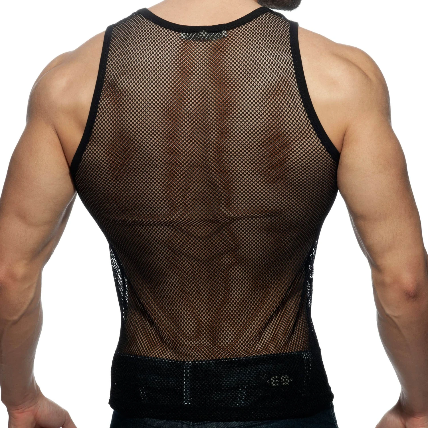 Débardeur C-Through Mesh Noir 2 Débardeur C-Through Mesh Noir – Image 2