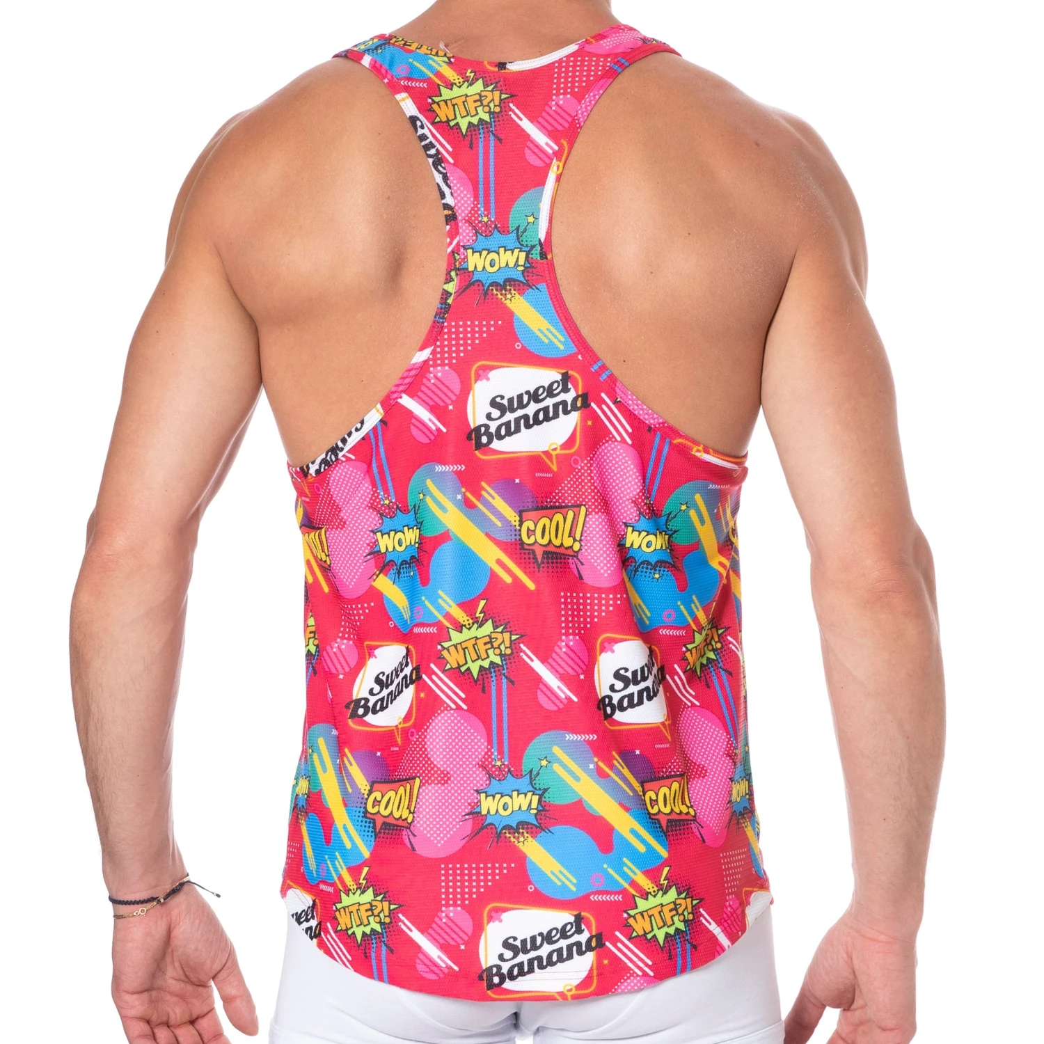 Débardeur Comics Rose 3 Débardeur Comics Rose – Image 3