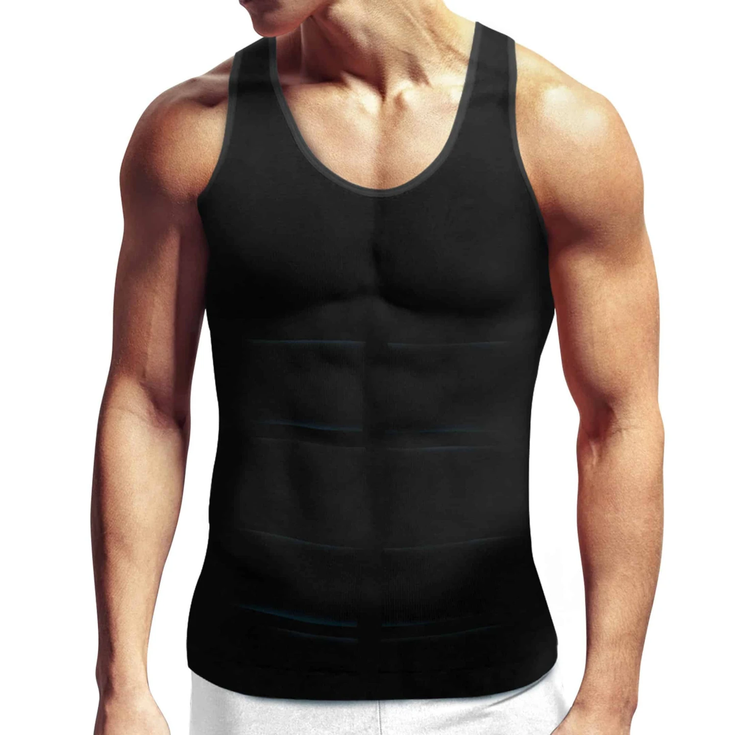 Débardeur Correcteur Sculptant Et Raffermissant Noir 1 Débardeur Correcteur Sculptant Et Raffermissant Noir