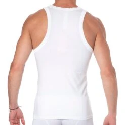 Débardeur Coton Blanc -Boutique De Sous-vêtements debardeur coton blanc diesel 3
