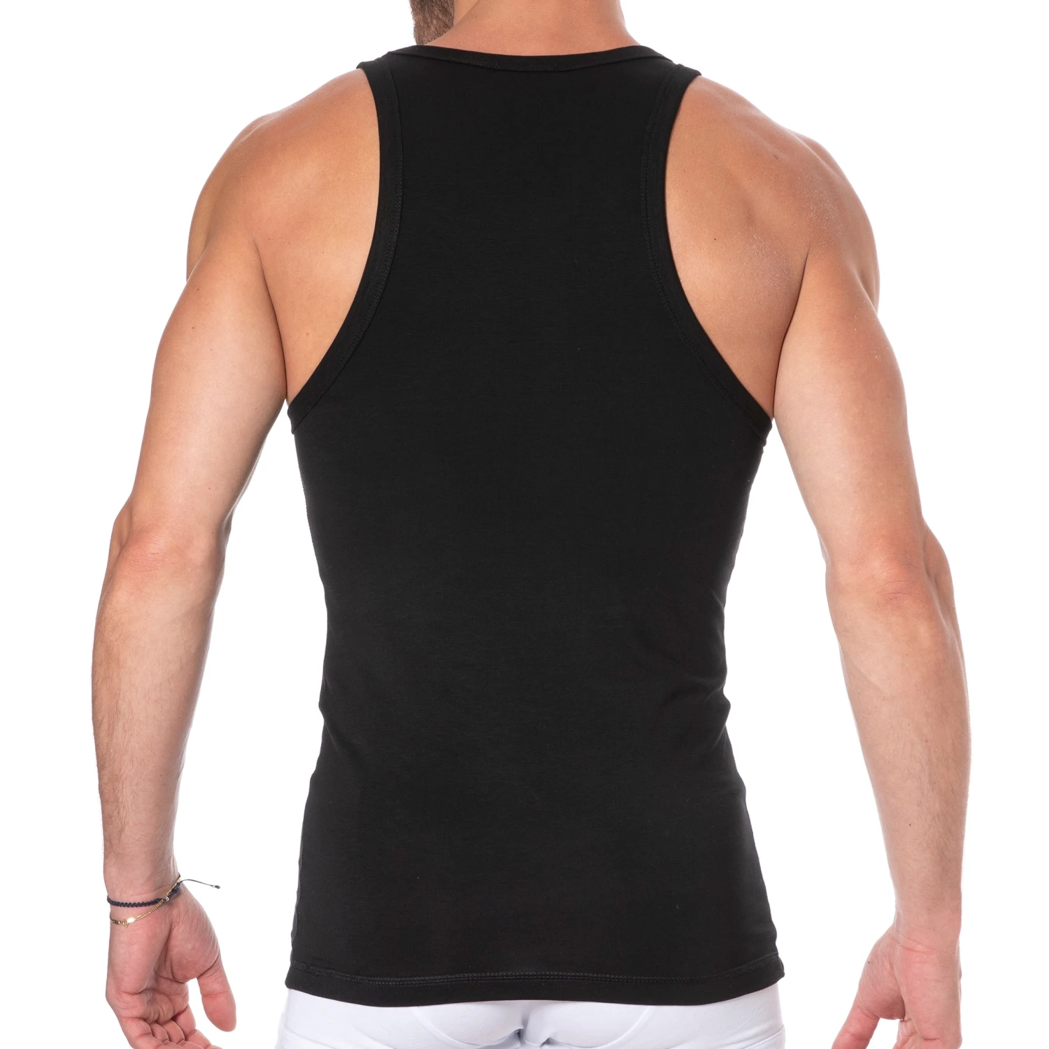 Débardeur Coton Noir 4 Débardeur Coton Noir – Image 4