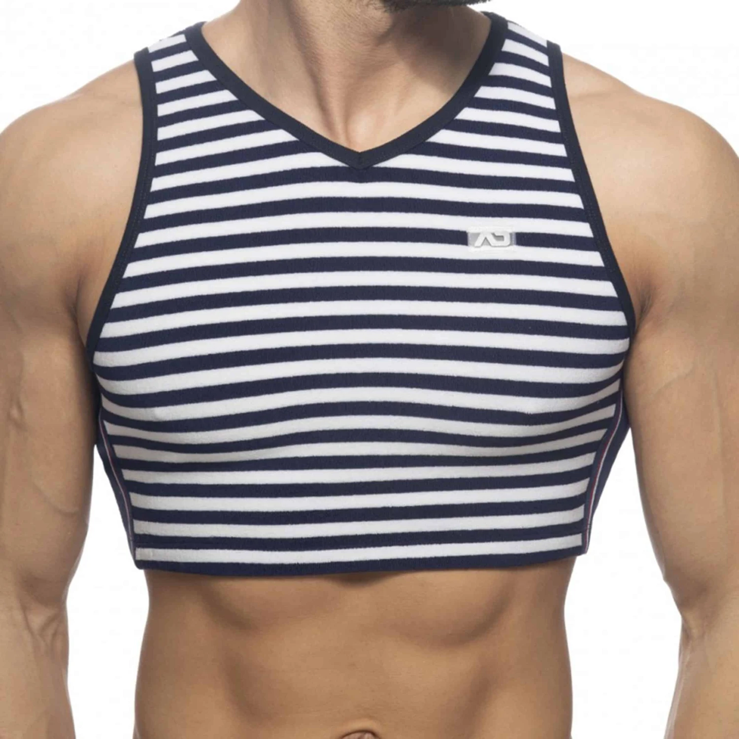 Débardeur Crop Velvet Sailor Bleu Marine 1 Débardeur Crop Velvet Sailor Bleu Marine