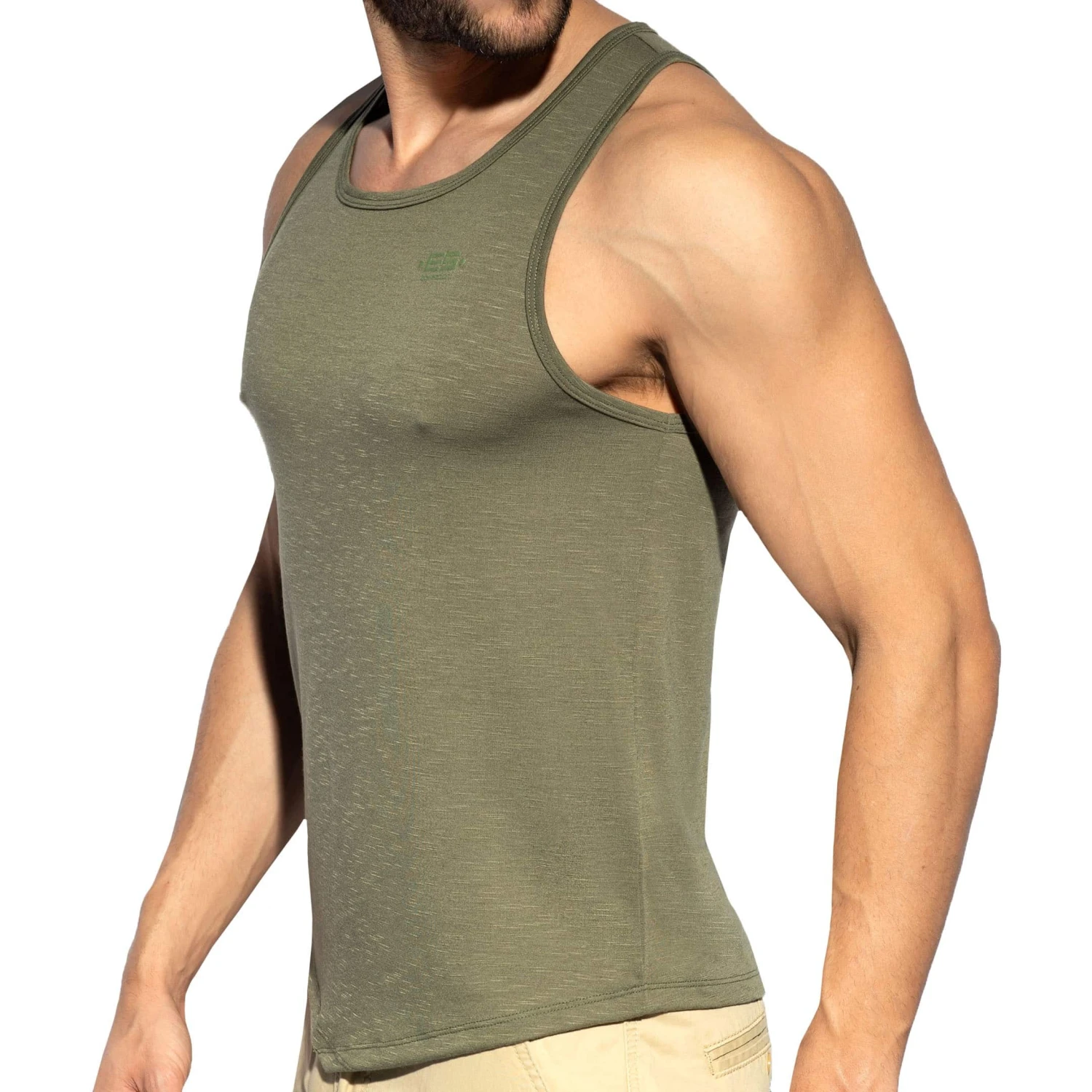 Débardeur Flame Vert Kaki 1 Débardeur Flame Vert Kaki