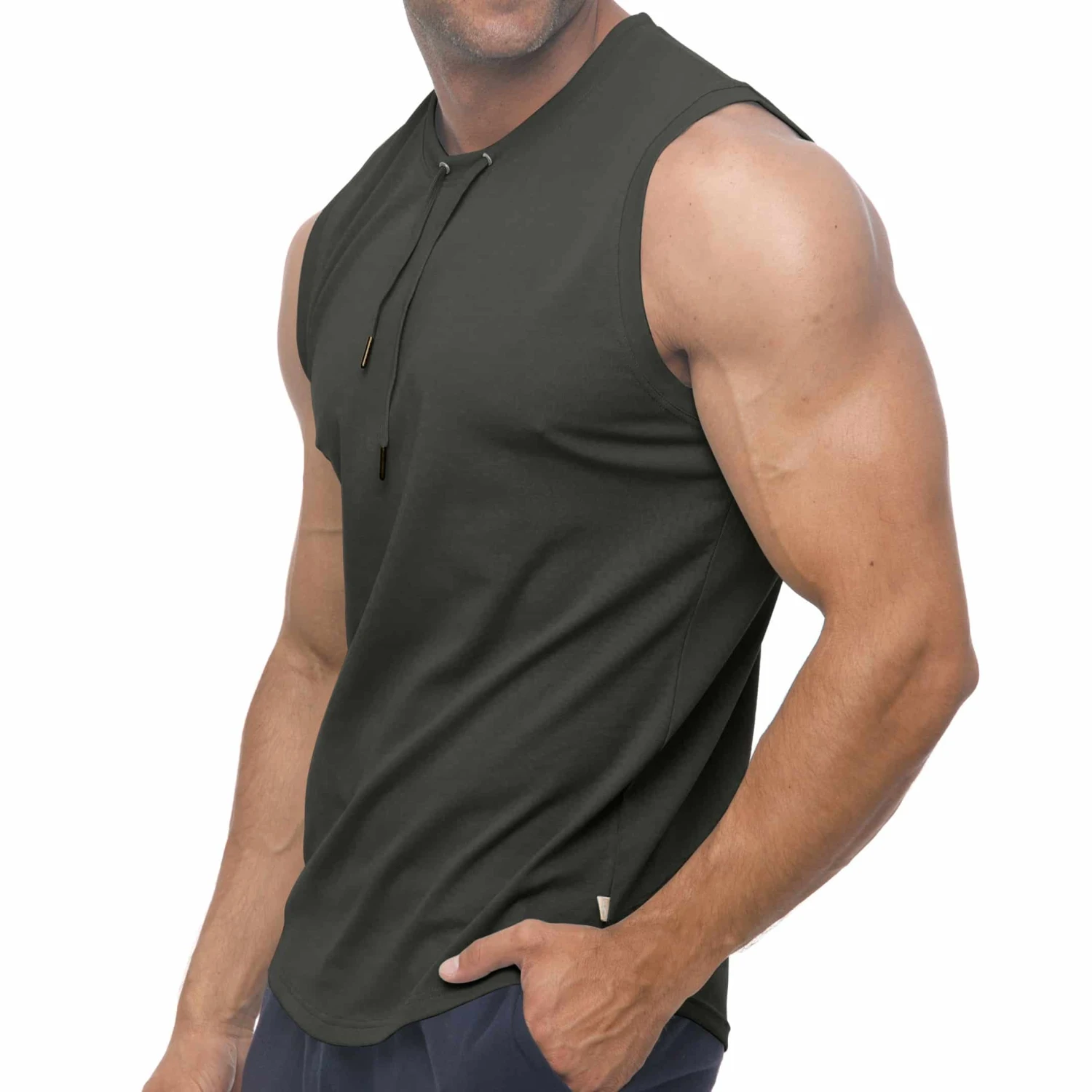 Débardeur Hero Gris Anthracite 1 Débardeur Hero Gris Anthracite