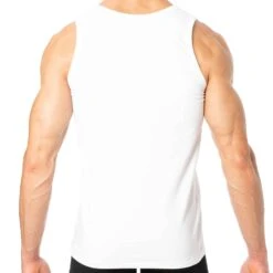 Débardeur Logo Blanc -Boutique De Sous-vêtements debardeur logo blanc garcon francais 2