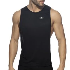 Débardeur Low Rider Mesh Striped Noir