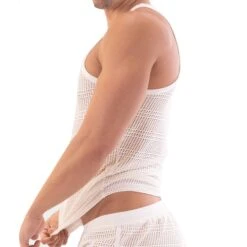 Débardeur Lunt Mesh Blanc