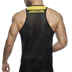 Débardeur Mesh Waistband Noir