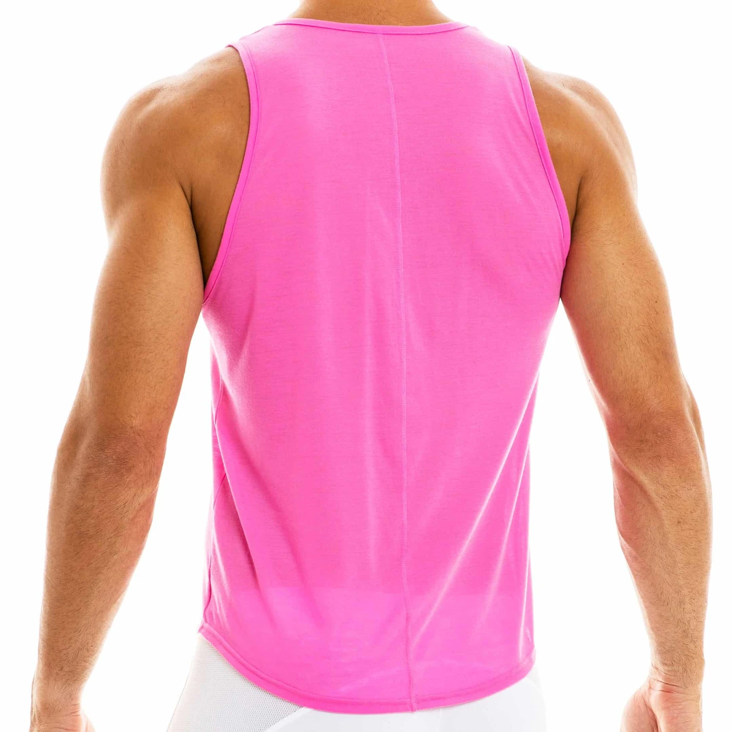 Débardeur Peace Microfibre Rose Fuchsia 2 Débardeur Peace Microfibre Rose Fuchsia – Image 2