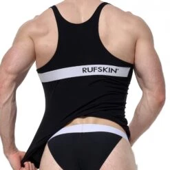 Débardeur Triston Noir -Boutique De Sous-vêtements debardeur triston noir rufskin 2