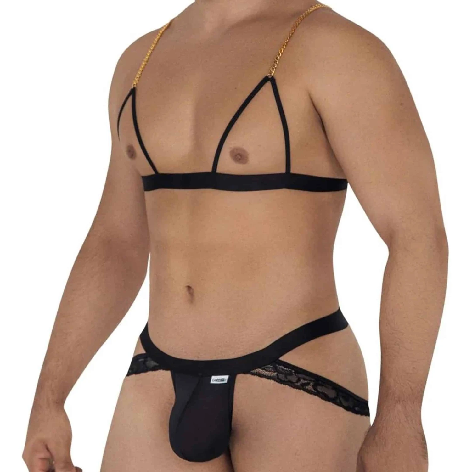 Ensemble Harnais - Jock Strap Noir 2 Ensemble Harnais - Jock Strap Noir – Image 2