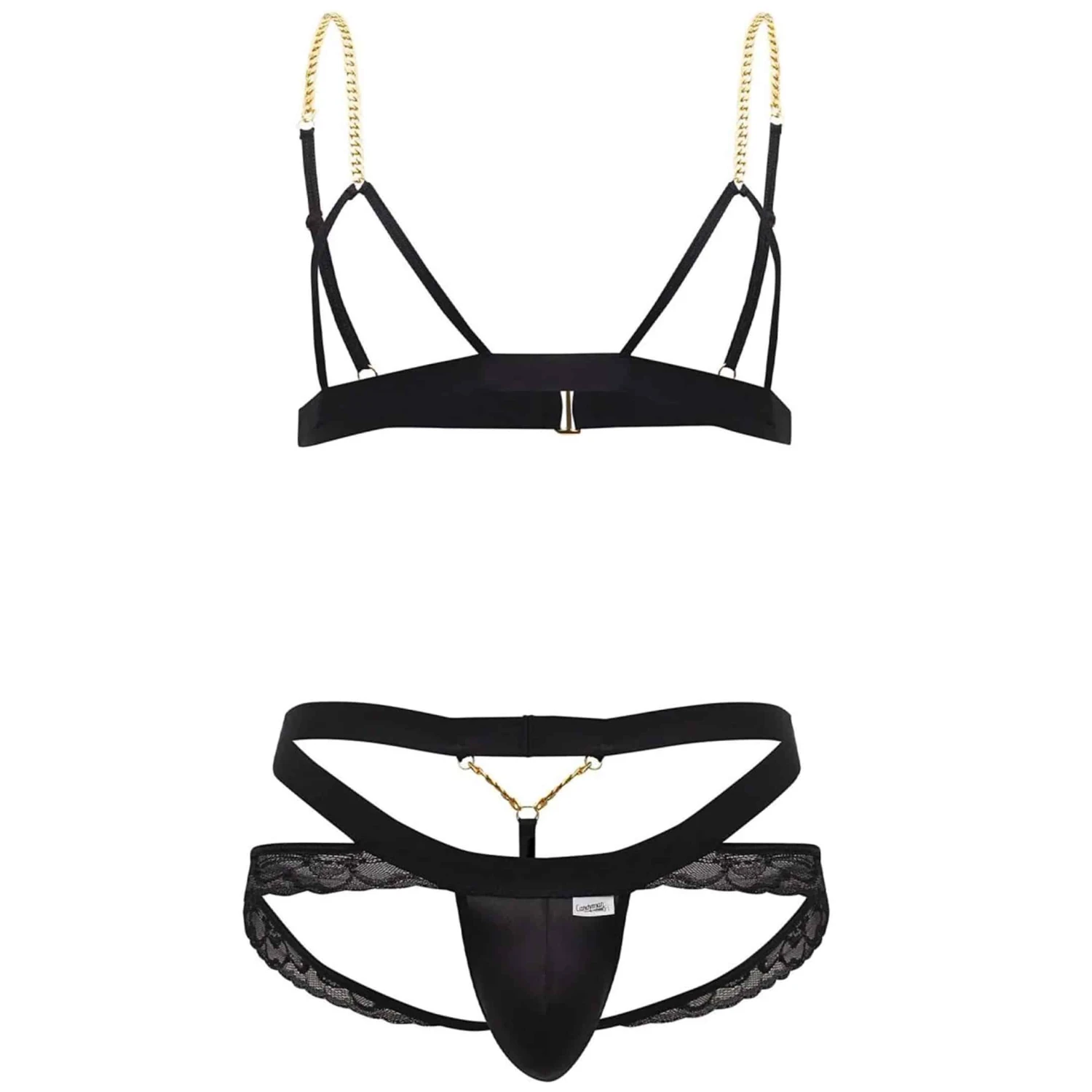 Ensemble Harnais - Jock Strap Noir 3 Ensemble Harnais - Jock Strap Noir – Image 3