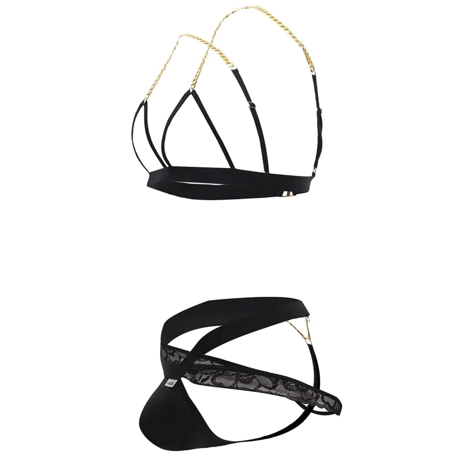 Ensemble Harnais - Jock Strap Noir 5 Ensemble Harnais - Jock Strap Noir – Image 5