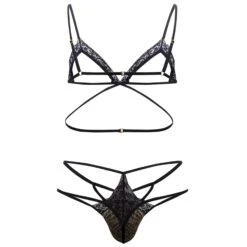 Ensemble Harnais - String Serpent 8 Ensemble Harnais - String Serpent -Boutique De Sous-vêtements ensemble harnais string serpent candyman 3