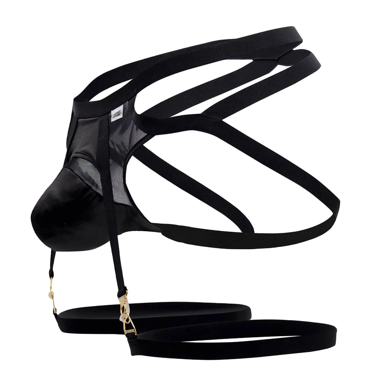 Ensemble Jarretière - Jock Strap Noir 4 Ensemble Jarretière - Jock Strap Noir – Image 4