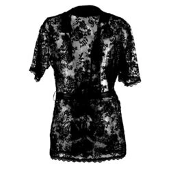 Ensemble Kimono - String Dentelle Noir -Boutique De Sous-vêtements ensemble kimono string dentelle noir candyman 6