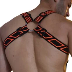Harnais Body Akira Orange Fluo