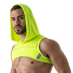 Harnais Capuche Jaune Fluo