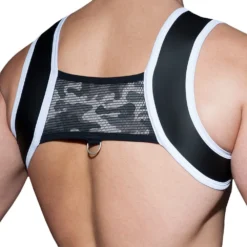 Harnais Carabiner Noir - Blanc